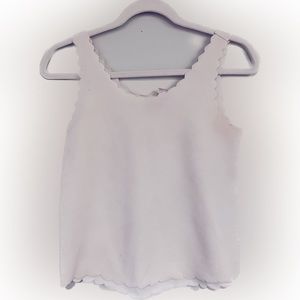 Cream colored tank top